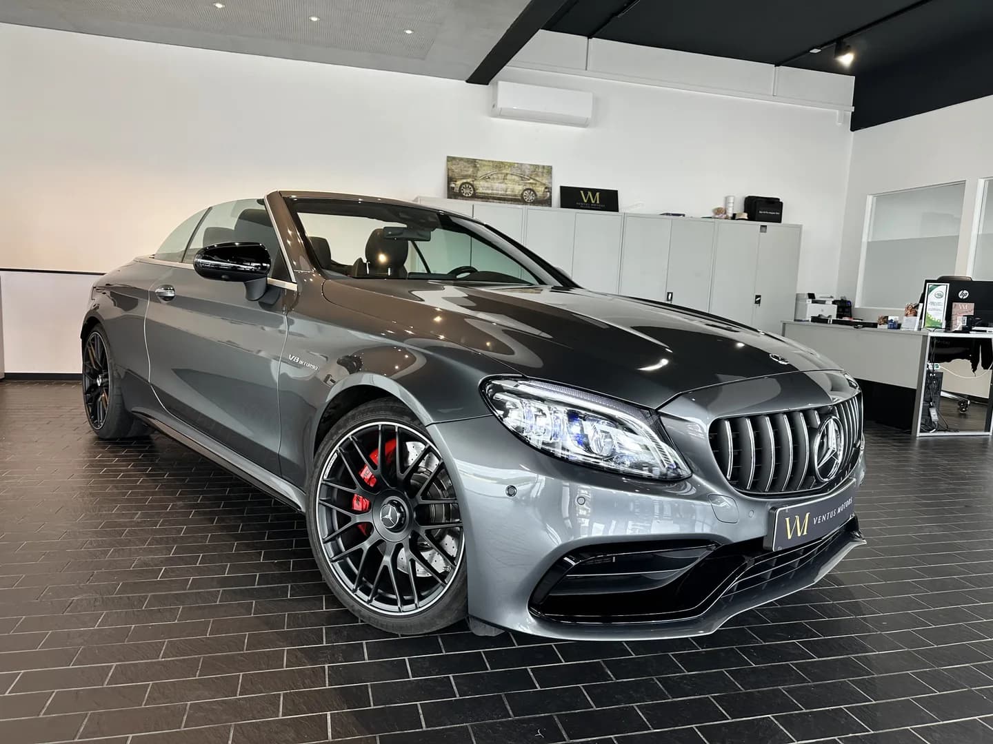 Mercedes-Benz C 63 AMG S Cabriolet *HUD*Burmester*BRD*Night* – Bild 2