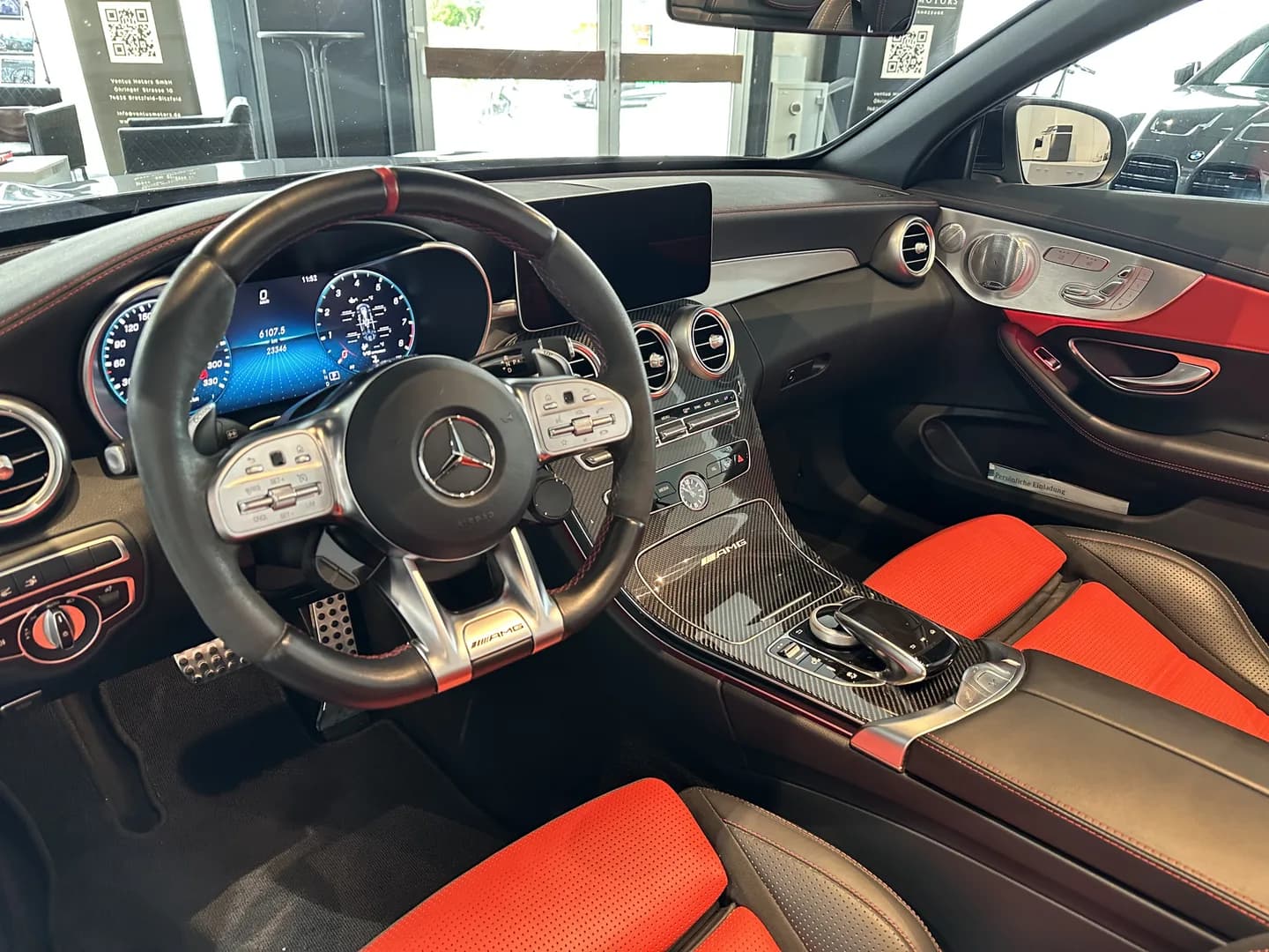 Mercedes-Benz C 63 AMG S Cabriolet *HUD*Burmester*BRD*Night* – Bild 13