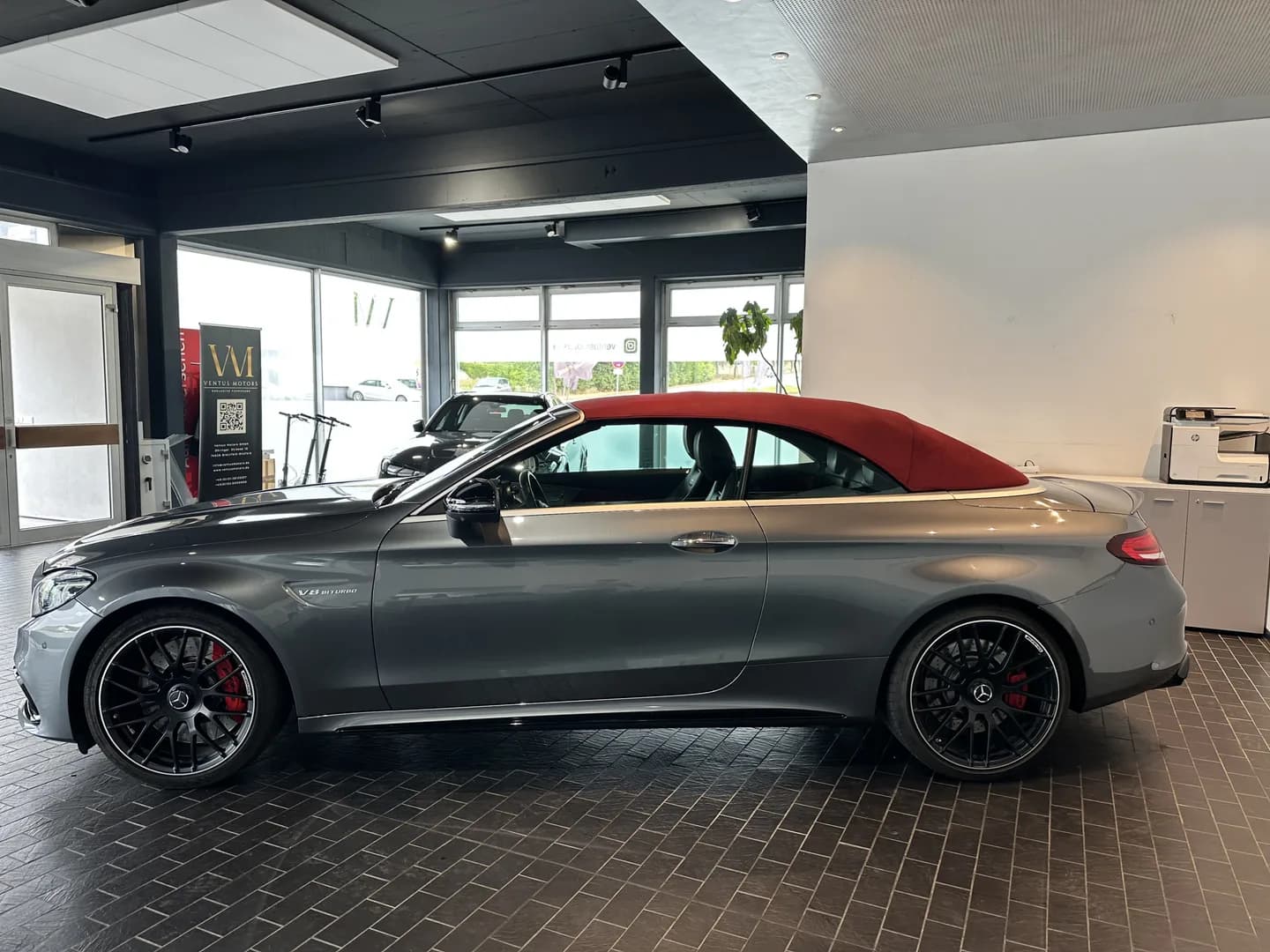 Mercedes-Benz C 63 AMG S Cabriolet *HUD*Burmester*BRD*Night* – Bild 6