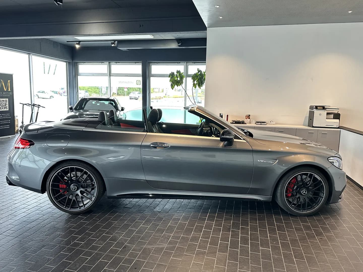 Mercedes-Benz C 63 AMG S Cabriolet *HUD*Burmester*BRD*Night* – Bild 10